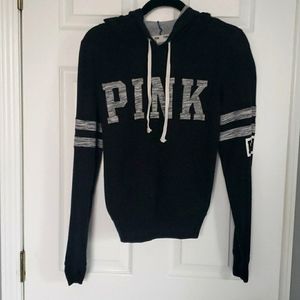 Black and Grey Size Medium PINK Hoodie
